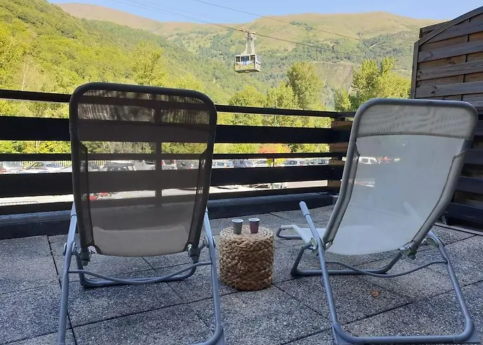 Cosylary T3 Pic Lumiere 3 Etoiles 5 Diamants Et Terrasse Avec Vue Sur Les Montagnes * Saint-Lary-Soulan